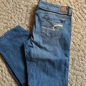 American Eagle Outfitters Dark Blue Boot Cut Jeans